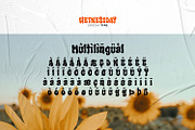 Wetnessday - Groovy Type, a Sans Serif Font by ikiiko (Thumbnail 7 of 7)