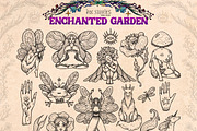 Enchanted Garden Fairies and Flowers, a Person Illustration by Ink Stories (Thumbnail 3 of 24)