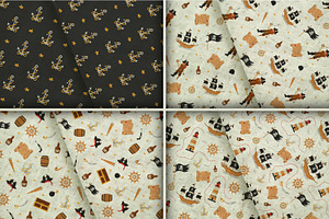 Pirates Adventure - Pattern Set