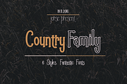 Country Family, a Serif Font by jorse (Thumbnail 1 of 4)