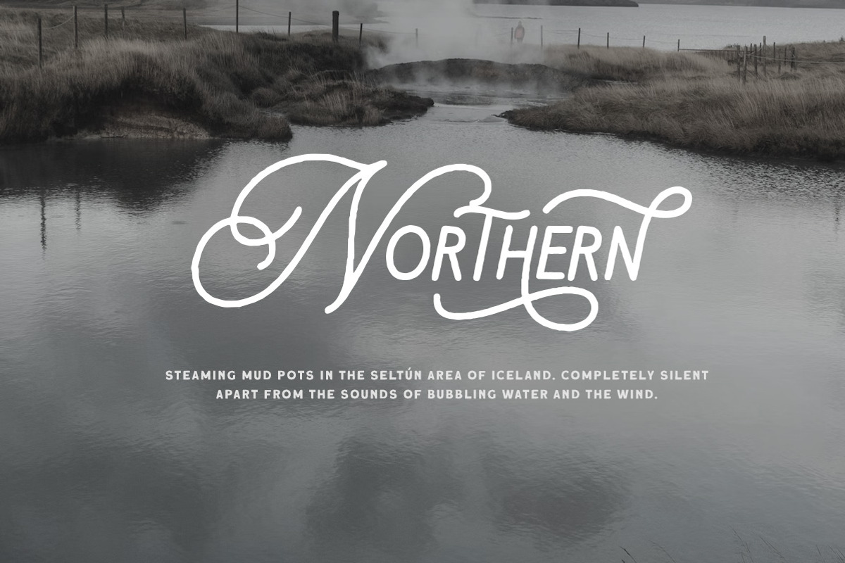Daily Magnolines - Monoline Typeface, a Handwritten Font by Letterhend Studio (Photo 2 of 9)