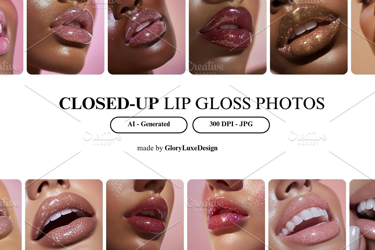 70 Glitter Lip Gloss Photos, a Person Photo by GloryLuxeDesign (Photo 7 of 8)