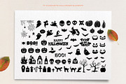 Happy halloween. Patterns & clipart., a Pattern Graphic by Getalo Viktoriia (Thumbnail 7 of 11)