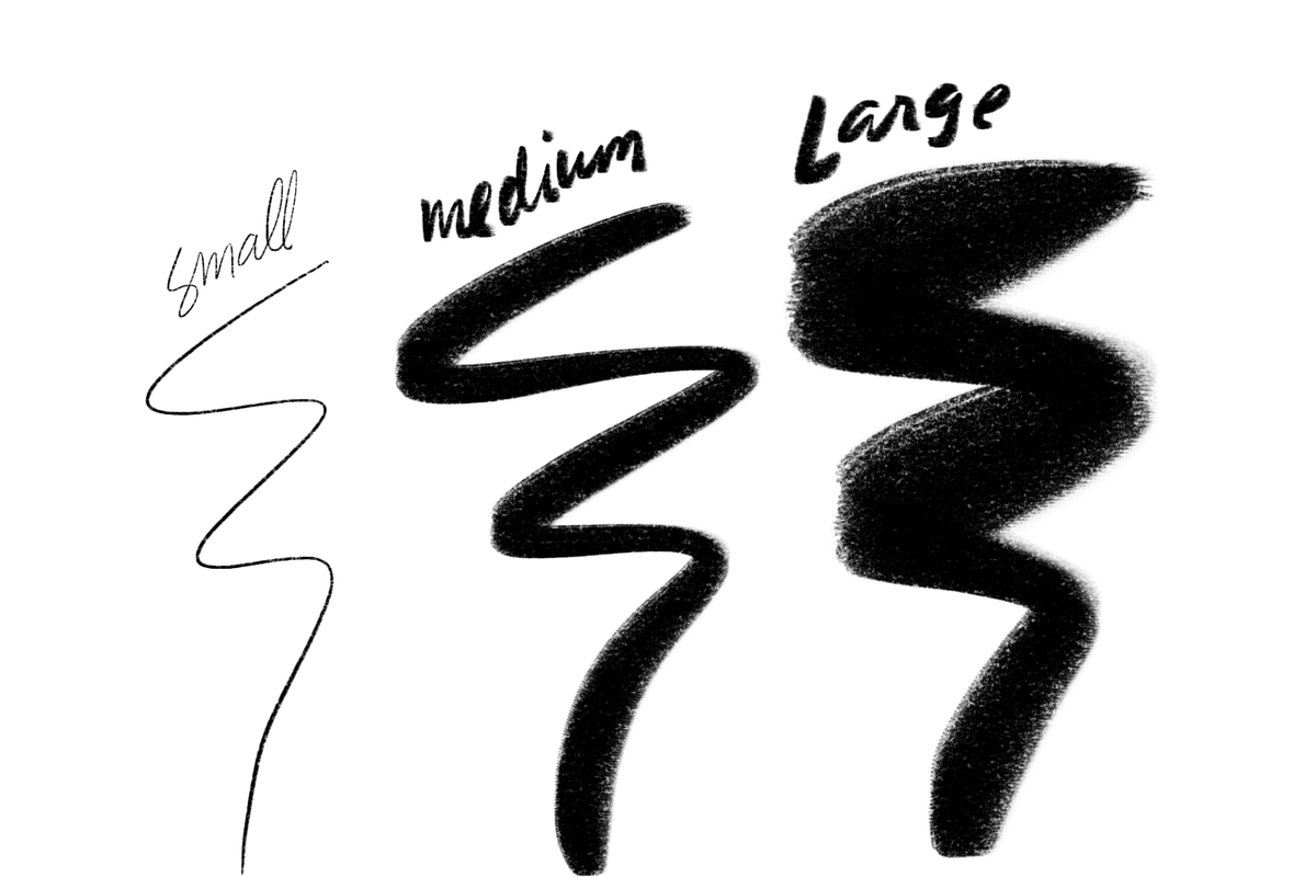 Writer Brush for Procreate, a Brush Add-On by michlaure (Photo 2 of 5)