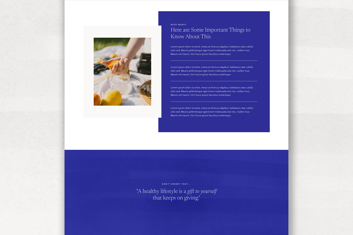 Indigo Kajabi Theme preview 5