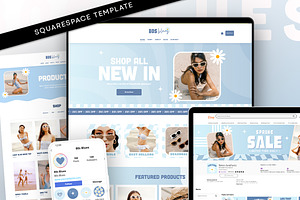 Ecommerce Squarespace Template 7.1