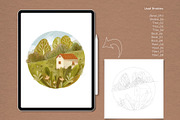 Photoshop Sketch Neighborhood, a Brush Add-On by MISTstudioDesign (Thumbnail 7 of 11)