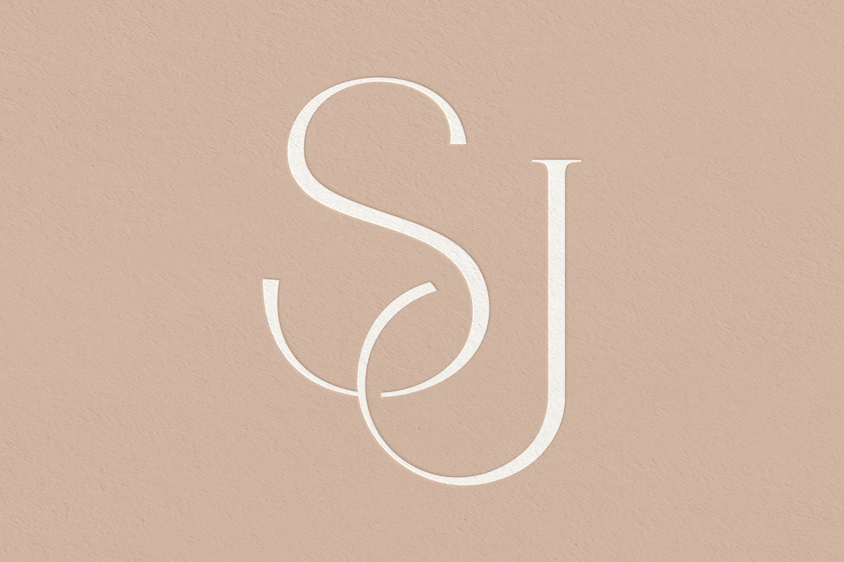SJ monogram, a Branding & Logo Template by LINKED LETTERS STUDIO (Photo 1 of 2)