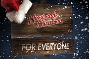 Christmas Wooden Mock-Up, a Mockup by Pixel Place (Thumbnail 4 of 5)