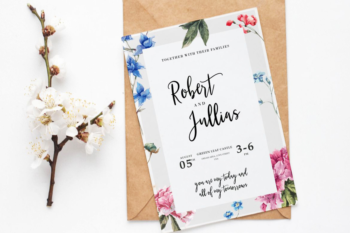 Gesthyla Calligraphy Wedding Font, a Script Font by Creatype Studio (Photo 3 of 8)