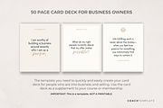 Business Success Cards Template, a Card Template by COACHTEMPLATE (Thumbnail 2 of 11)