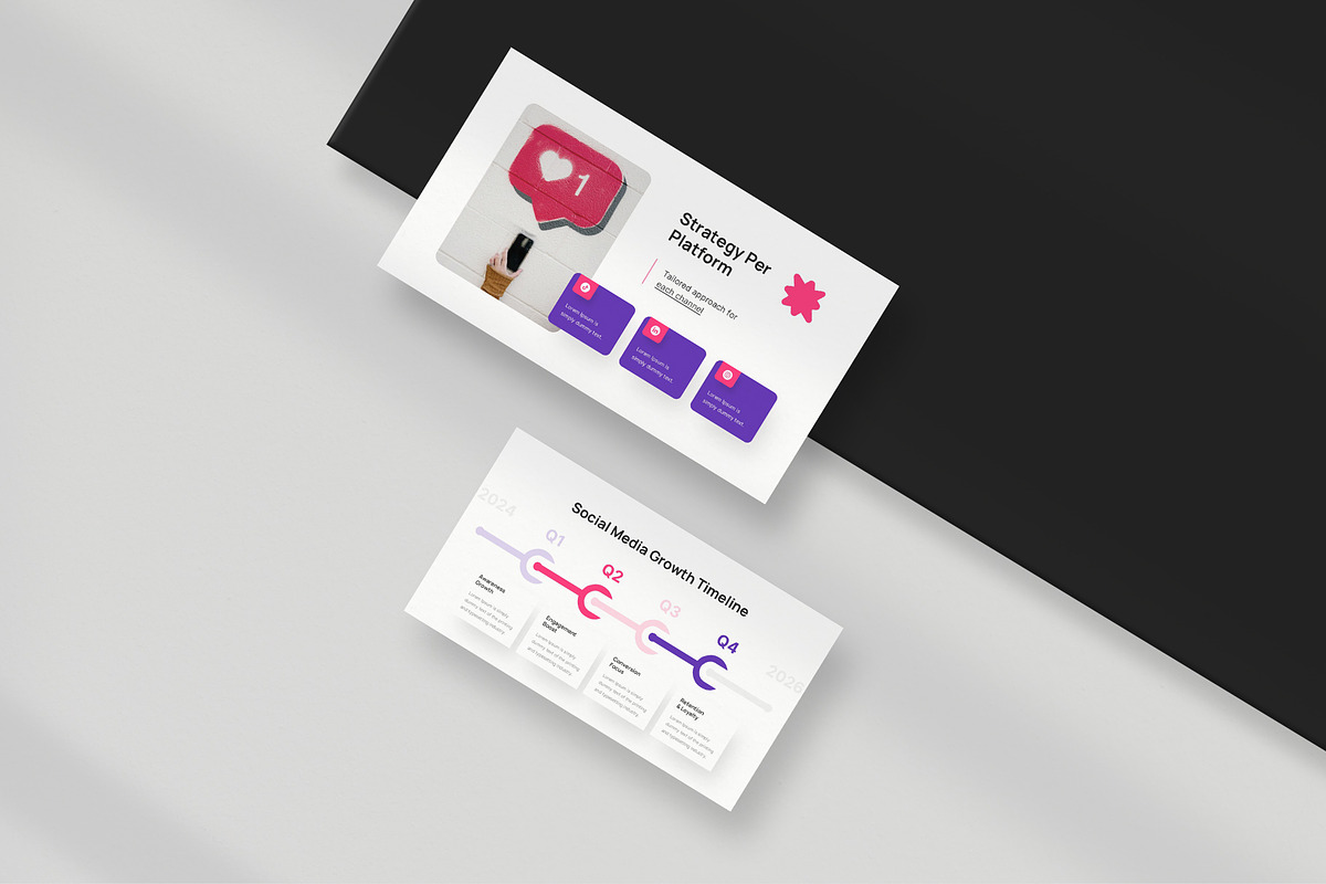 Social Media Strategy Google Slides preview 5
