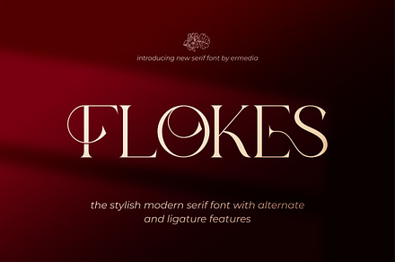 Flokes || Elegant Serif Font