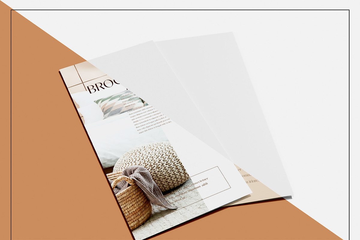 Trifold Brochure Mockup Bundle, a Books & Magazine Mockup by Mego-studio (Photo 10 of 11)