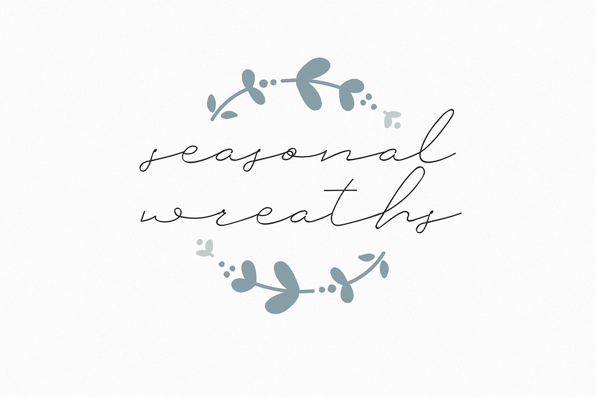 330 Vector Wreaths Mega Bundle, an Illustration by Greek fonts by nantia.co (Photo 7 of 8)