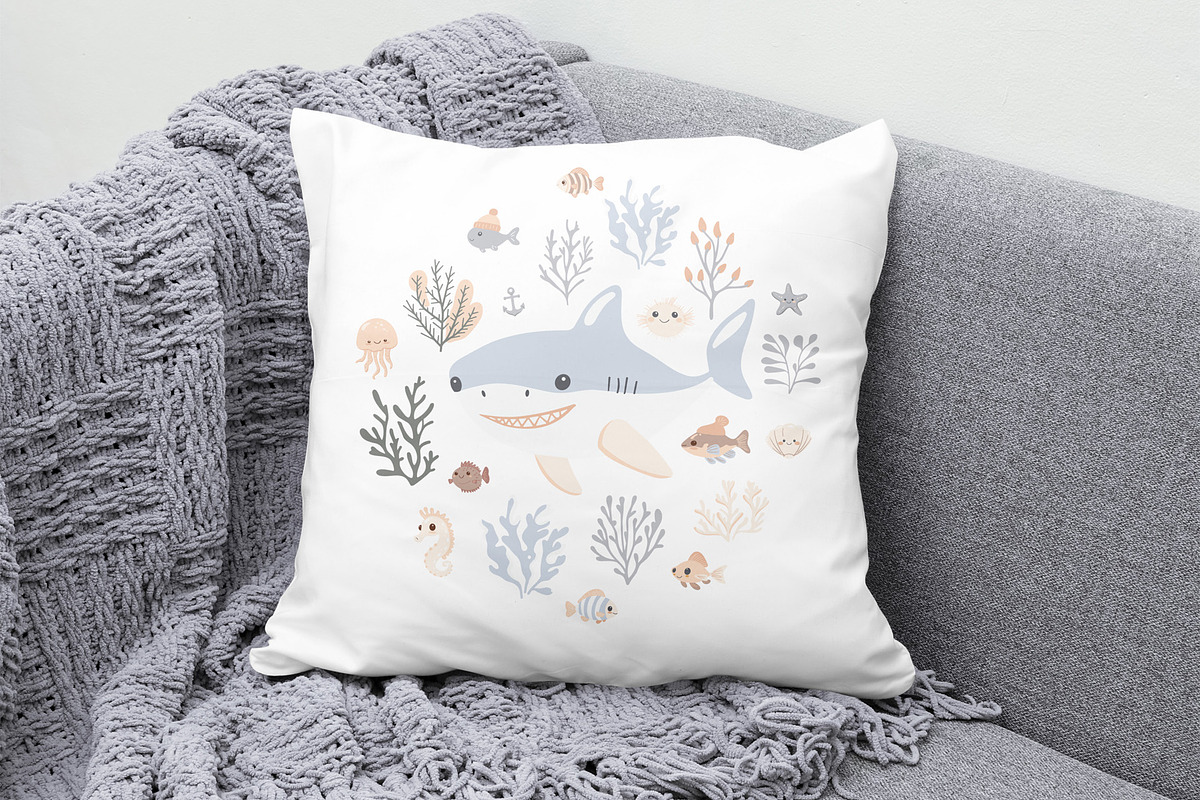 Ocean Adventure Bundle, an Animal Illustration by Mariia Kovalchuk (Photo 11 of 12)