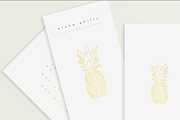 Gold Pineapple Vector Icon, an Icon by Aloha Philly (Thumbnail 2 of 8)