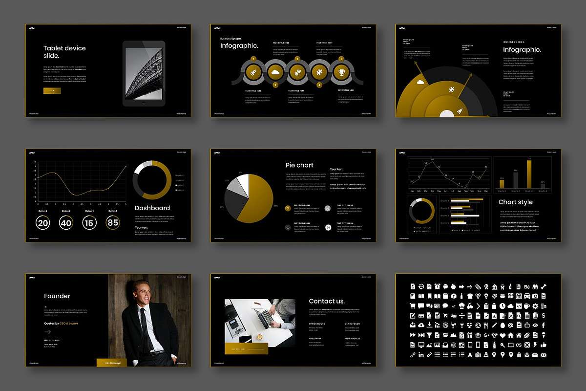 Ronald – Business Keynote, a Presentation Template by Dens Creative Studio (Photo 5 of 6)