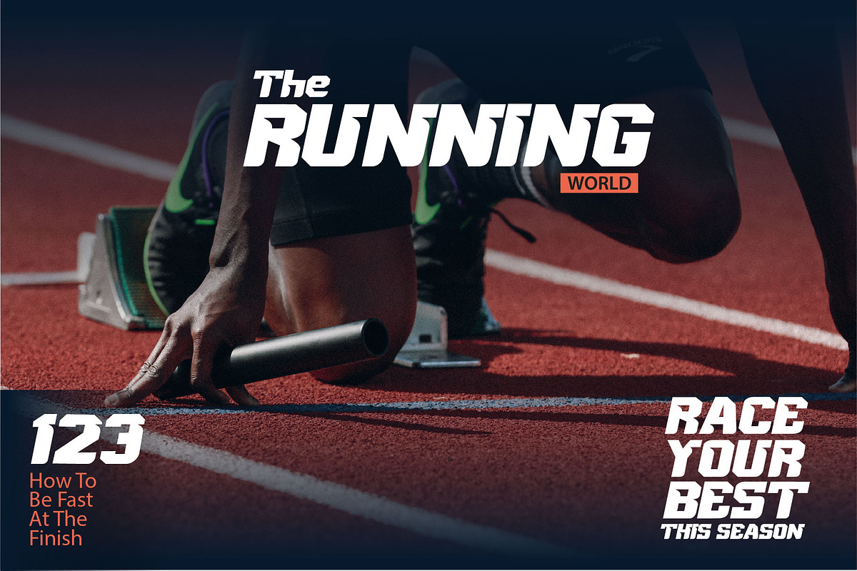 SPORT NEWS, a Font by WAP (Photo 3 of 5)