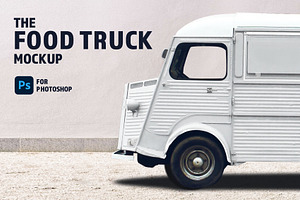 Food Truck Branding Mockup