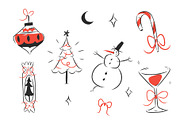 MERRY & CHIC, a Seasonal Illustration by Anastasy_helter (Thumbnail 9 of 13)