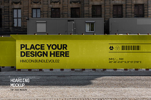 Hoarding Board Mockup