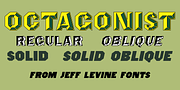 Octagonist JNL, a Sans Serif Font by Jeff Levine Fonts (Thumbnail 1 of 5)