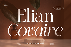 Elian Covaire Modern Elegant Font