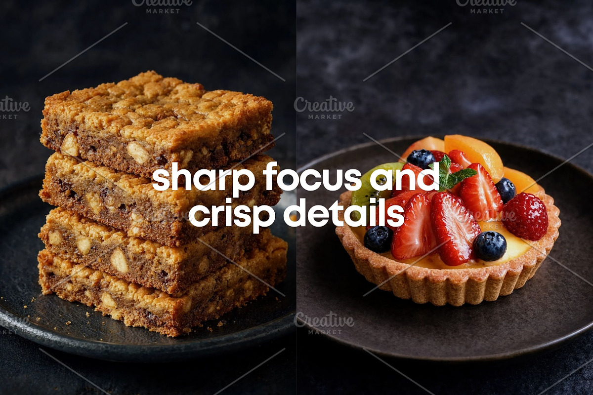 80 Dessert Food Photography Bundle, a Food & Drink Photo by Selenique Studio (Photo 3 of 9)