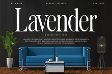 Lavender – Modern Serif Font