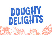 Chocoblop– Food Playful Display Font, a Handwritten Font by decographstud (Thumbnail 5 of 7)