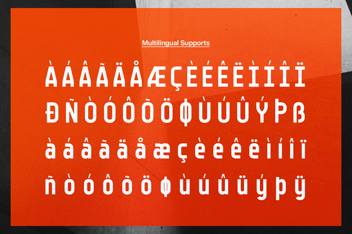 Deniro Guide | Modern Sans Serif, a Sans Serif Font by gracetype_studio (Photo 10 of 11)