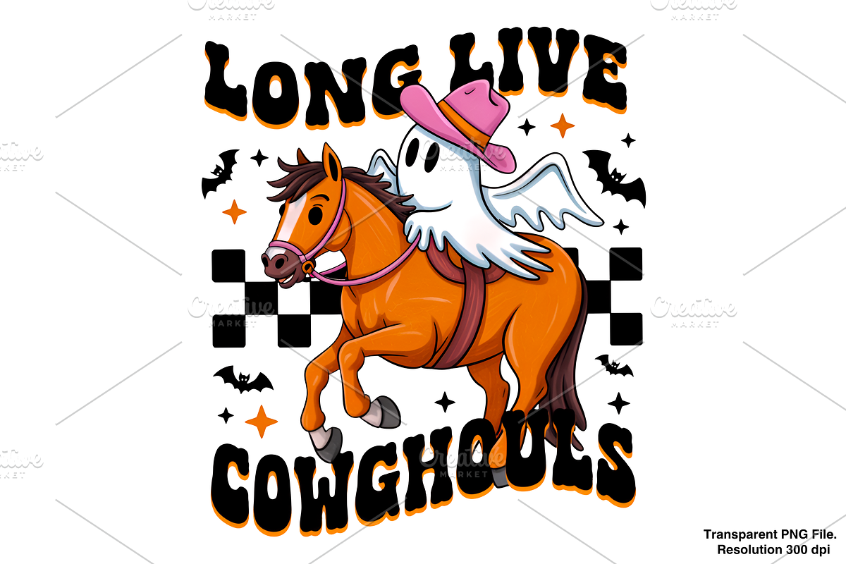 Western Halloween PNG, a Graphic by Clipart Bloom (Photo 1 of 2)