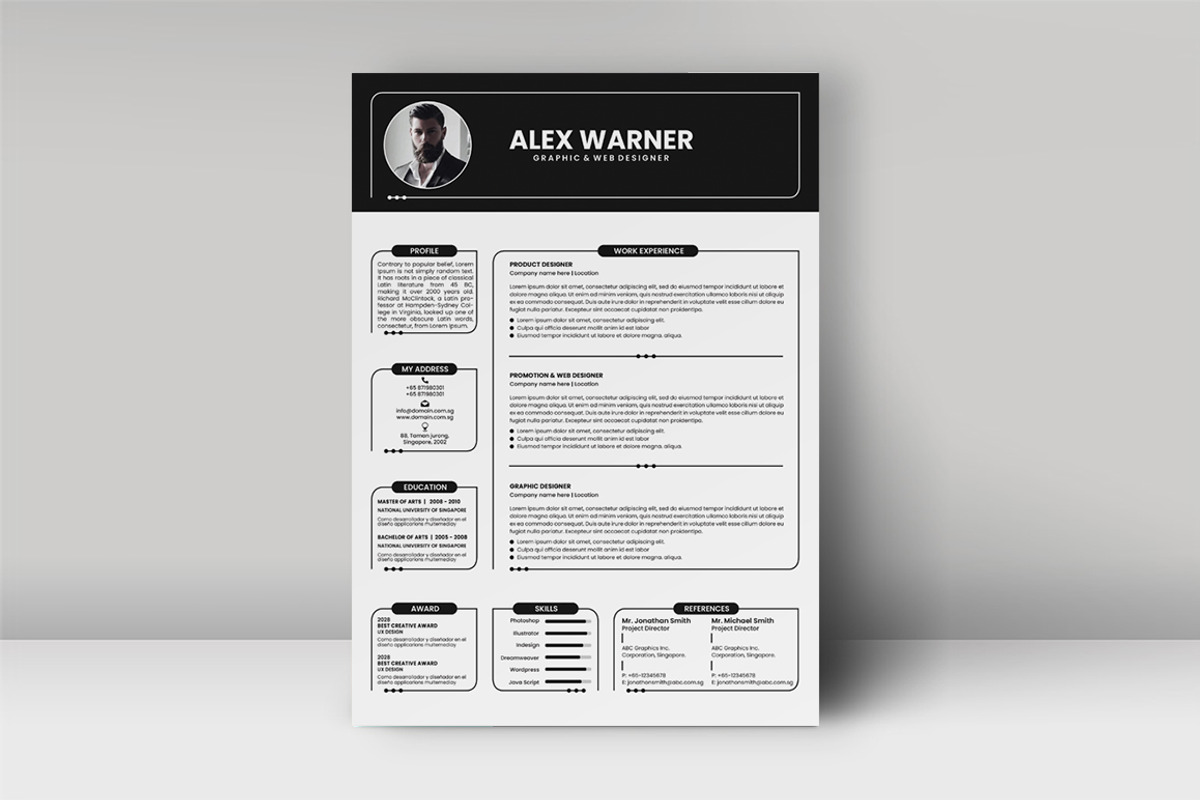 Resume Template, a Resume Template by artisanHR (Photo 4 of 5)