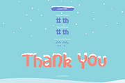Frozen Caps | Cute Snow Overlay, a Handwritten Font by Denustudios (Thumbnail 12 of 12)
