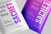 Pouch Sachet with Hang Hole Mockup, a Packaging Mockup by Illusiongraphic (Thumbnail 19 of 22)