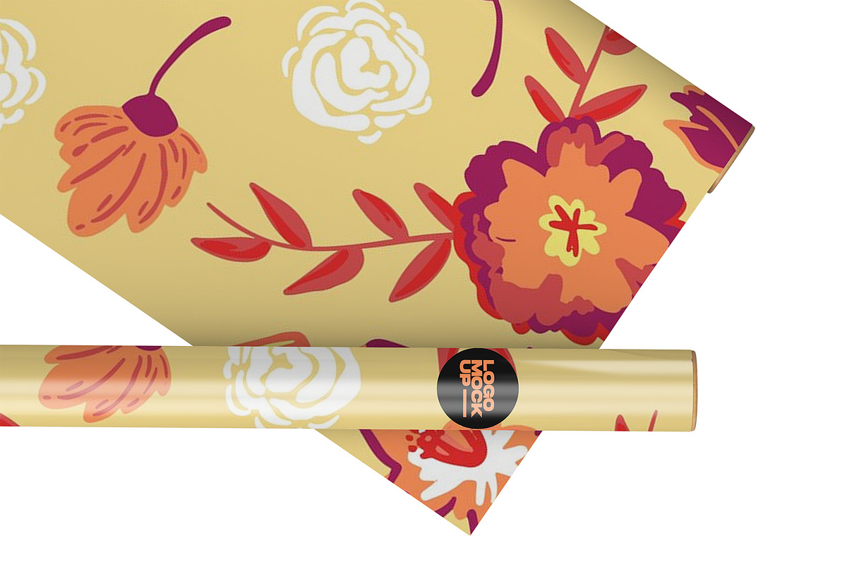 Gift Wrap Mockup, a Product Mockup by GraphicsPixel (Photo 3 of 12)