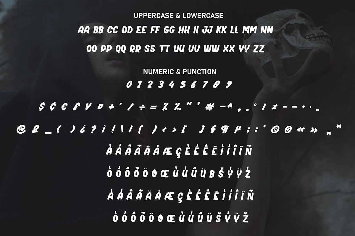 Scary Movie | Script Font, a Script Font by Scratchones (Photo 7 of 8)