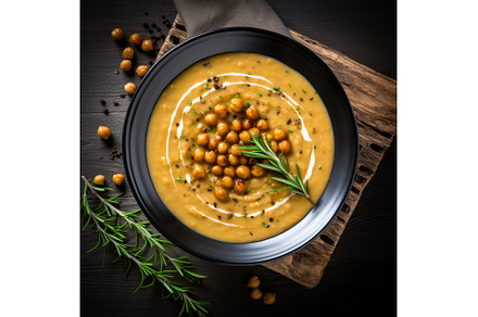 Chickpea Soup a classic of Umbrian, a Food & Drink Photo by Rodica Ciorba