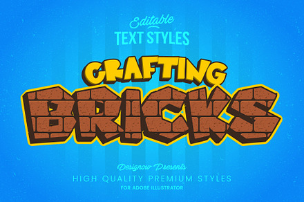 Magic Bricks Text Style