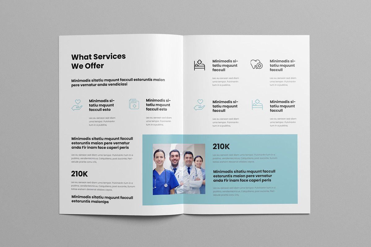Medical Brochure Template, a Brochure Template by Pixelpick (Photo 8 of 9)