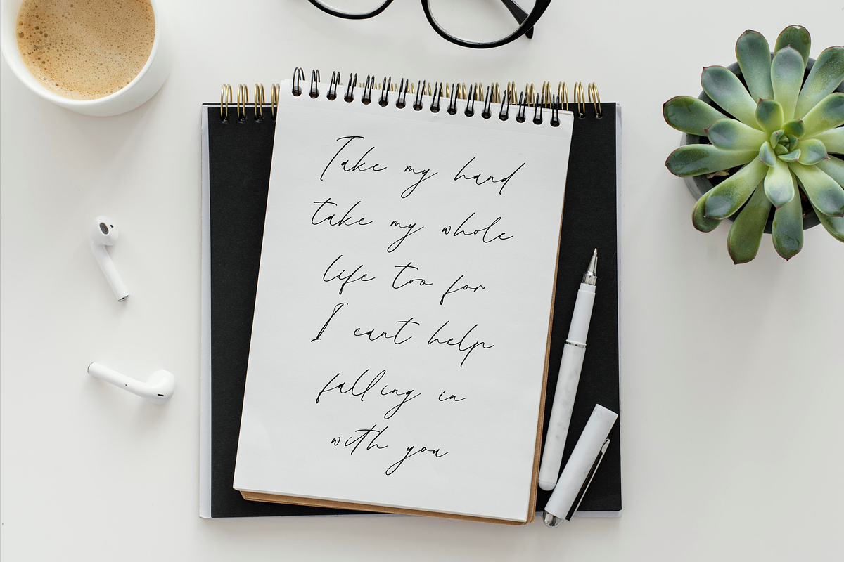 Gatenfield Mondilla Modern Signature, a Script Font by Storytype Studio (Photo 2 of 15)