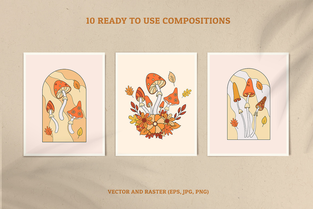 Autumn Vibes vector clipart, an Object Graphic by Nadezhda Mikhailova (Photo 5 of 12)