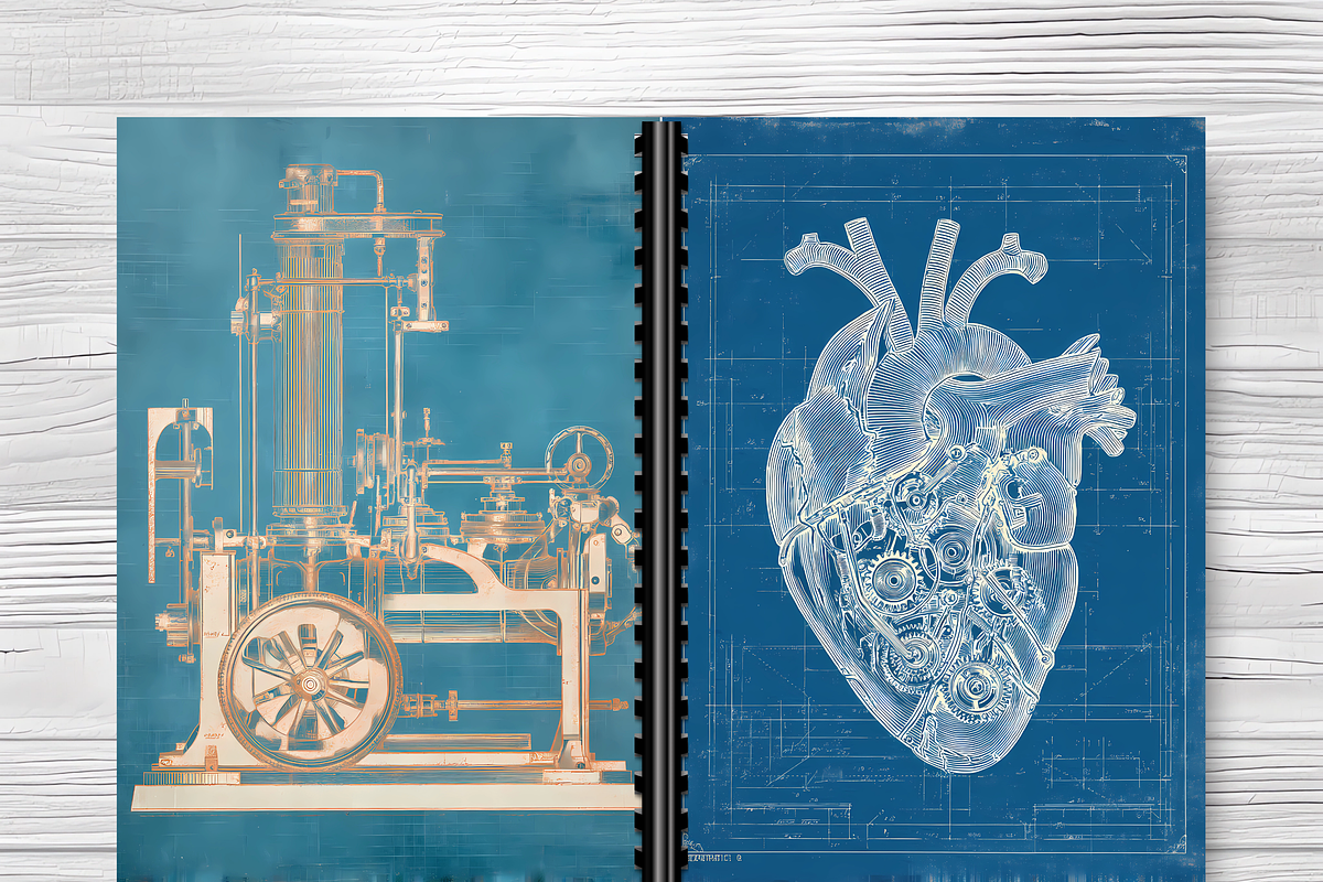 75 Steampunk Junk Journal Cover, a Brochure Template by LA Design (Photo 9 of 10)