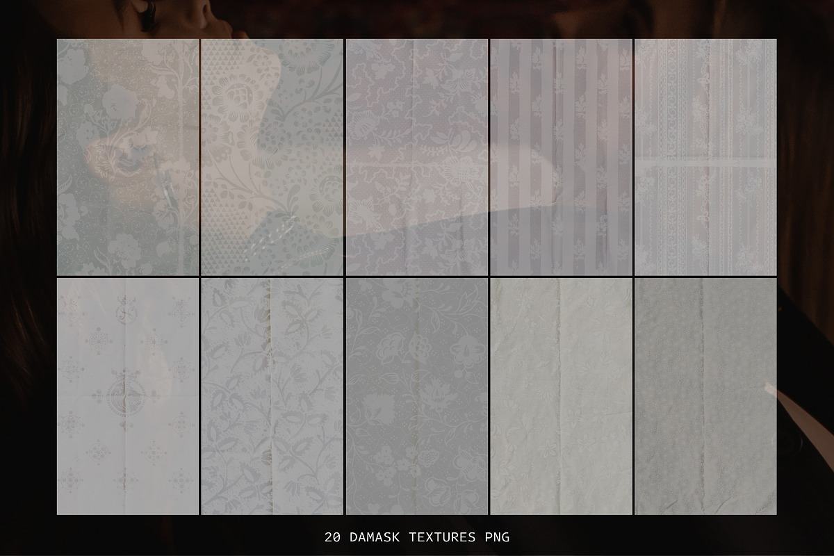 Damask Overlays & Crystal Dots, a Texture Graphic by Anzhelika (Photo 7 of 8)