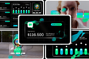 Liquid Glass Widgets After Effect, a Social Media Template by Loin Studio (Thumbnail 1 of 3)