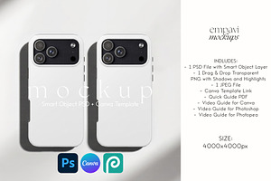 iPhone 18 Pro Max Phone Case Mockup