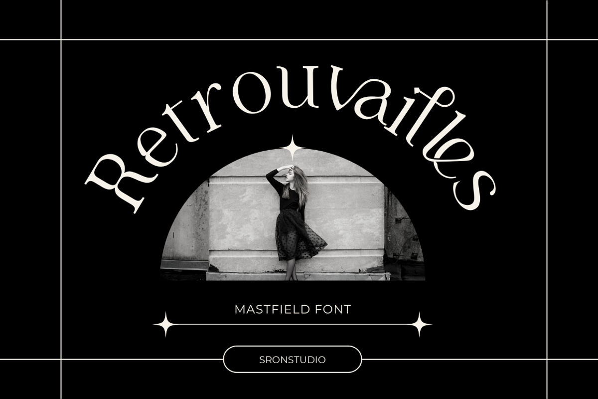 Mastfield - Modern Display Font, a Symbol Font by Sronstudio (Photo 7 of 18)