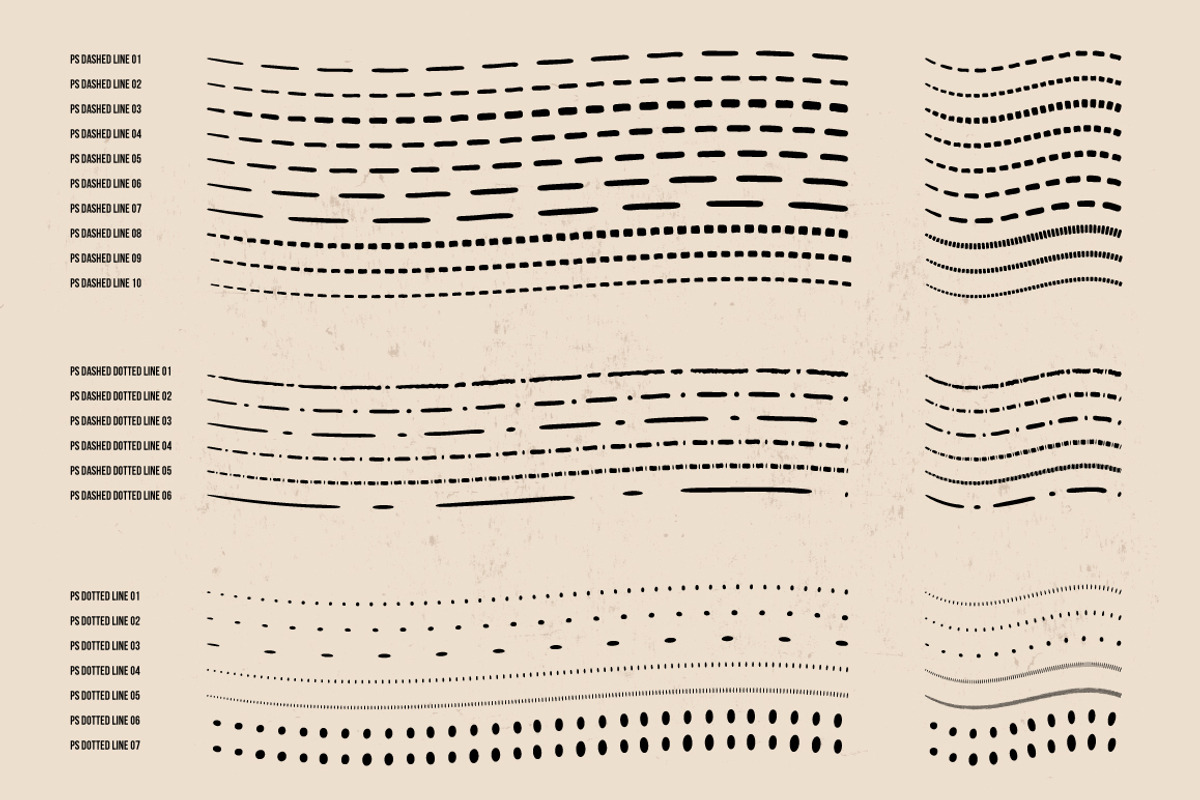 Tattoo Art Brushes for ILLUSTRATOR, a Brush Add-On by BAD TASTE (Photo 10 of 11)