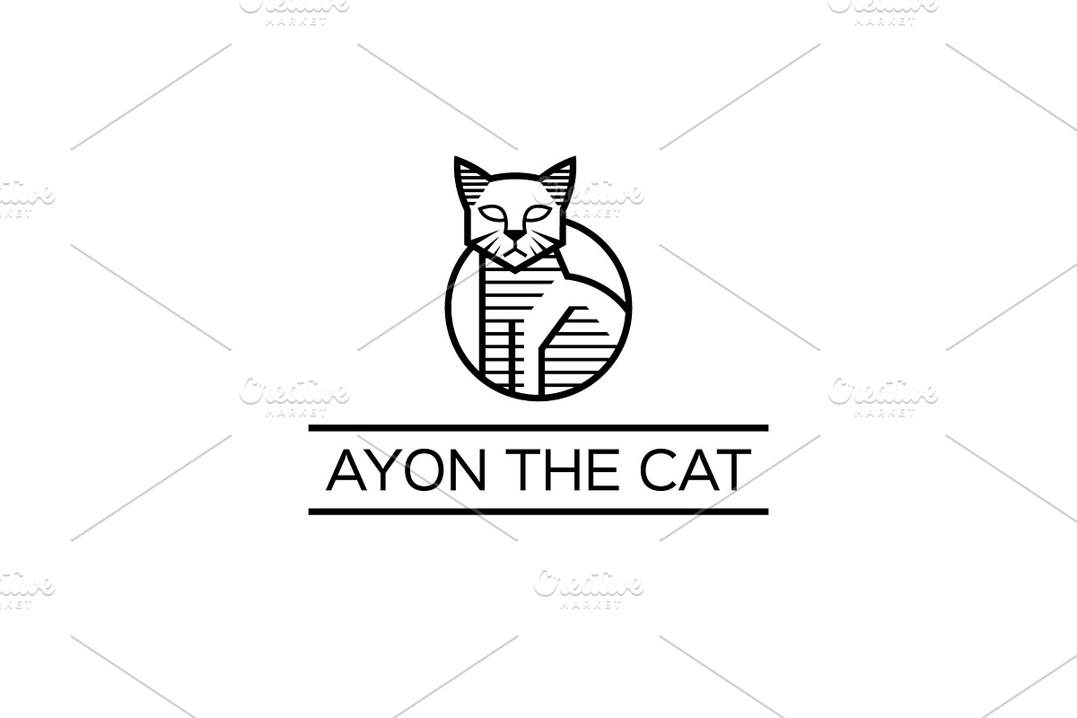 Ayon The Cat Logo, a Branding & Logo Template by ashenterprise (Photo 1 of 2)